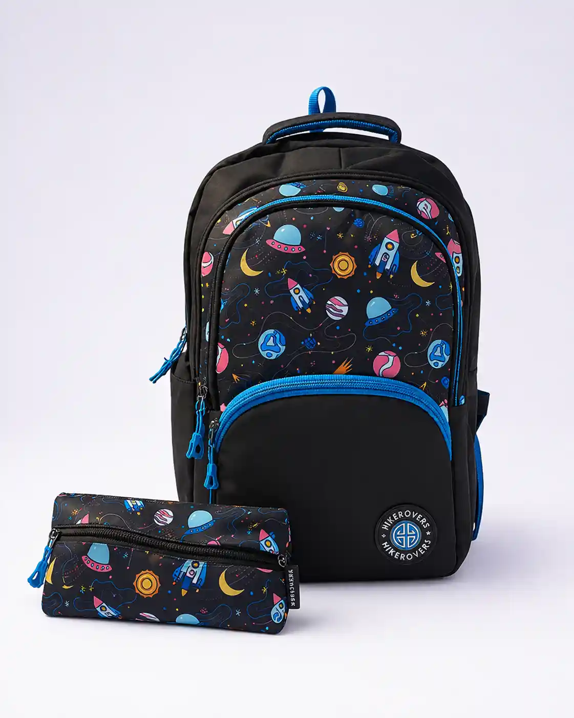 Hikerovers Black School Bagpack